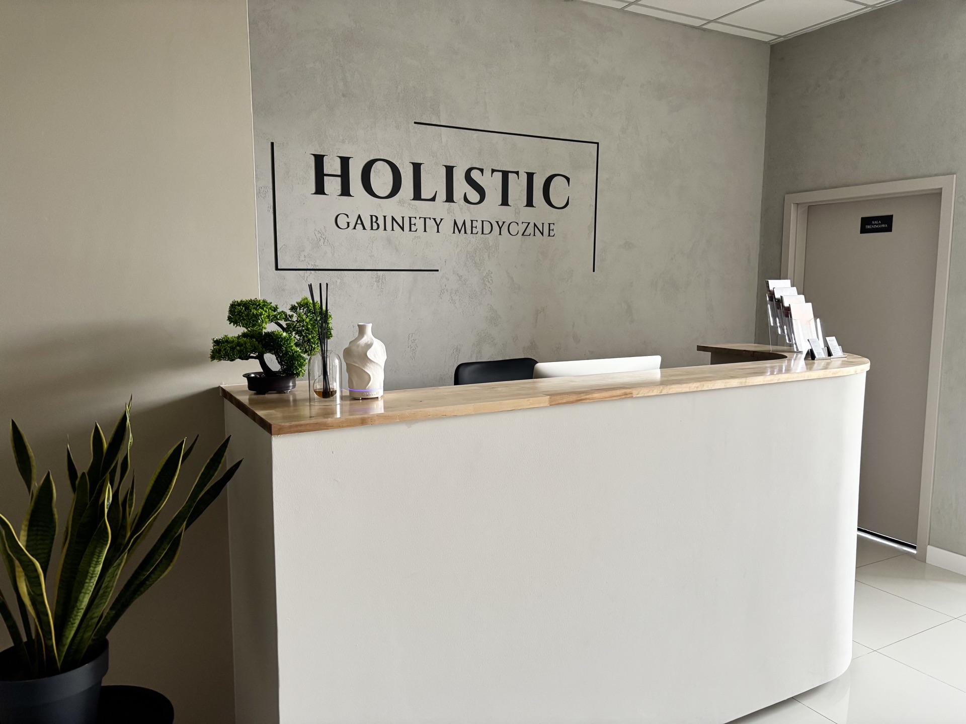 Recepcja Holistic Gabinety Medyczne
